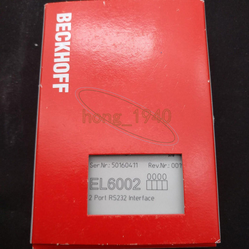 1PCS NEW Beckhoff EL6002 module