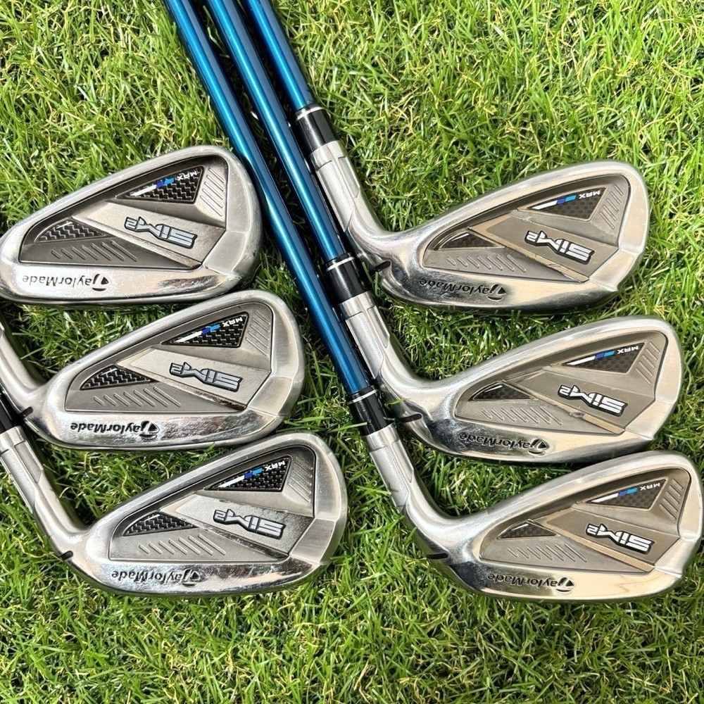 TaylorMade SIM2 MAX 6-Piece Iron Set Right-Handed Regular Flex