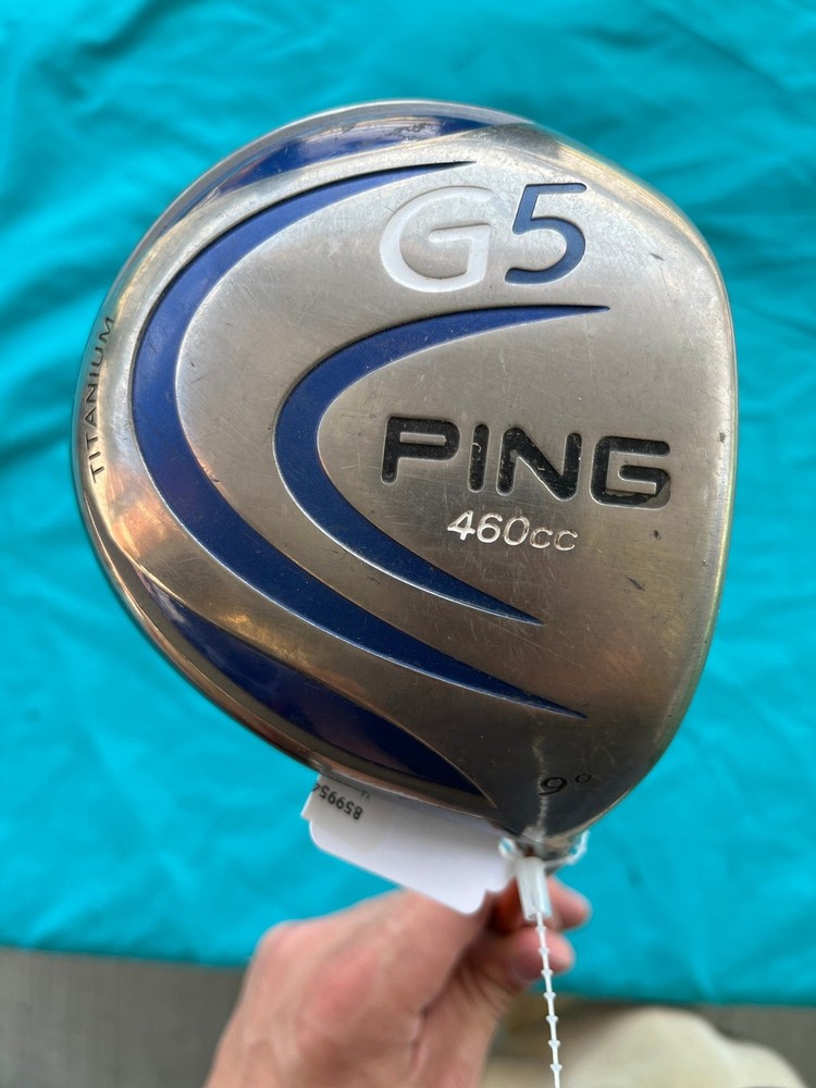 Used Men's Ping G5 Driver Right Handed Regular Flex 9 Loft