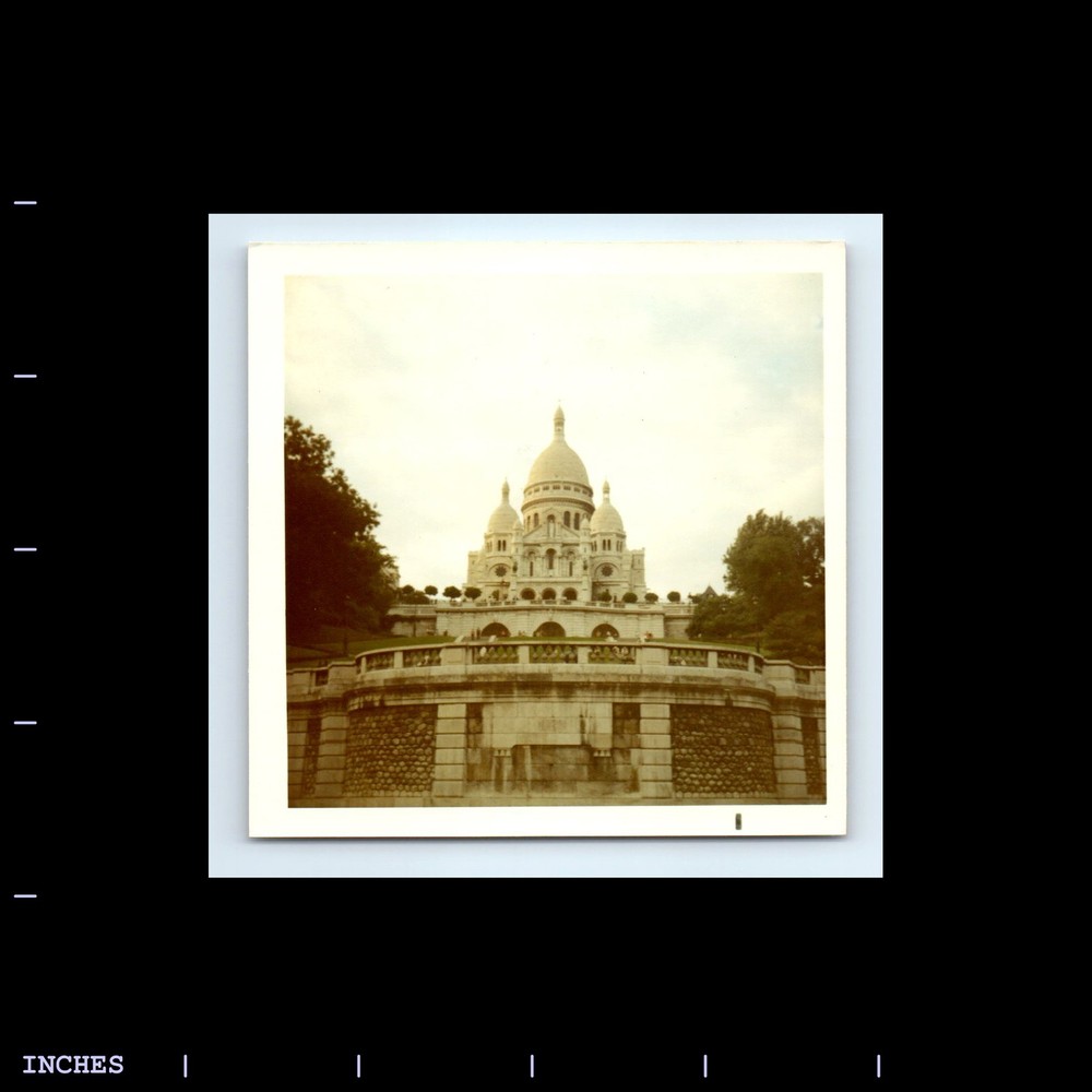 Square Color Photo Basilique du Sacré-Cœur de Montmartre PARIS FRANCE