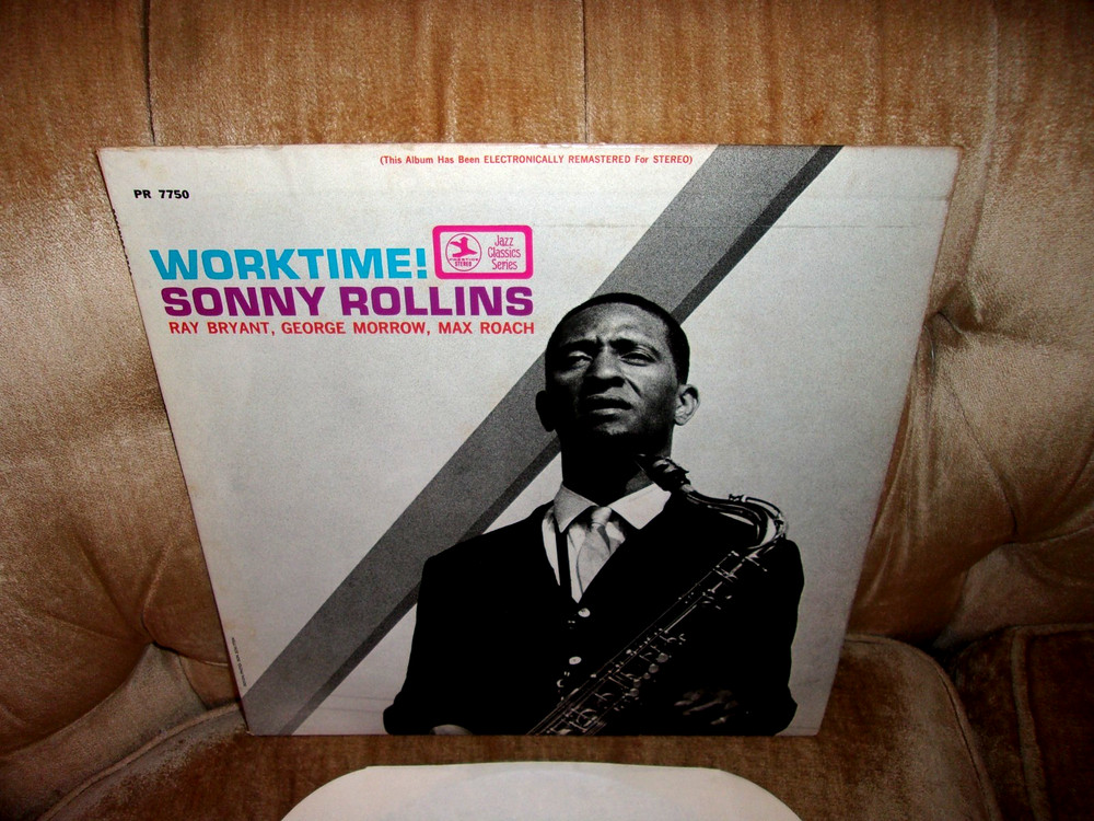 Sonny Rollins Worktime Prestige Prt7750 Us   Excellent