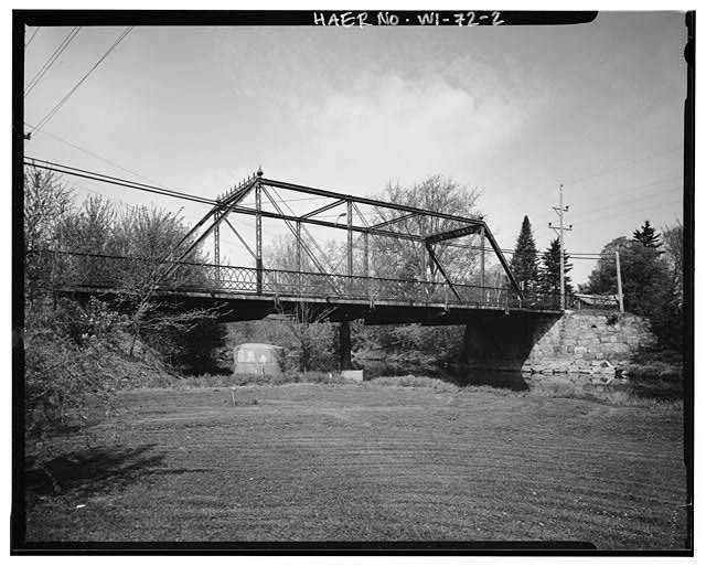 Photo:Grand Avenue Bridge 1900s Steel Truss Bridge West-Northwest View