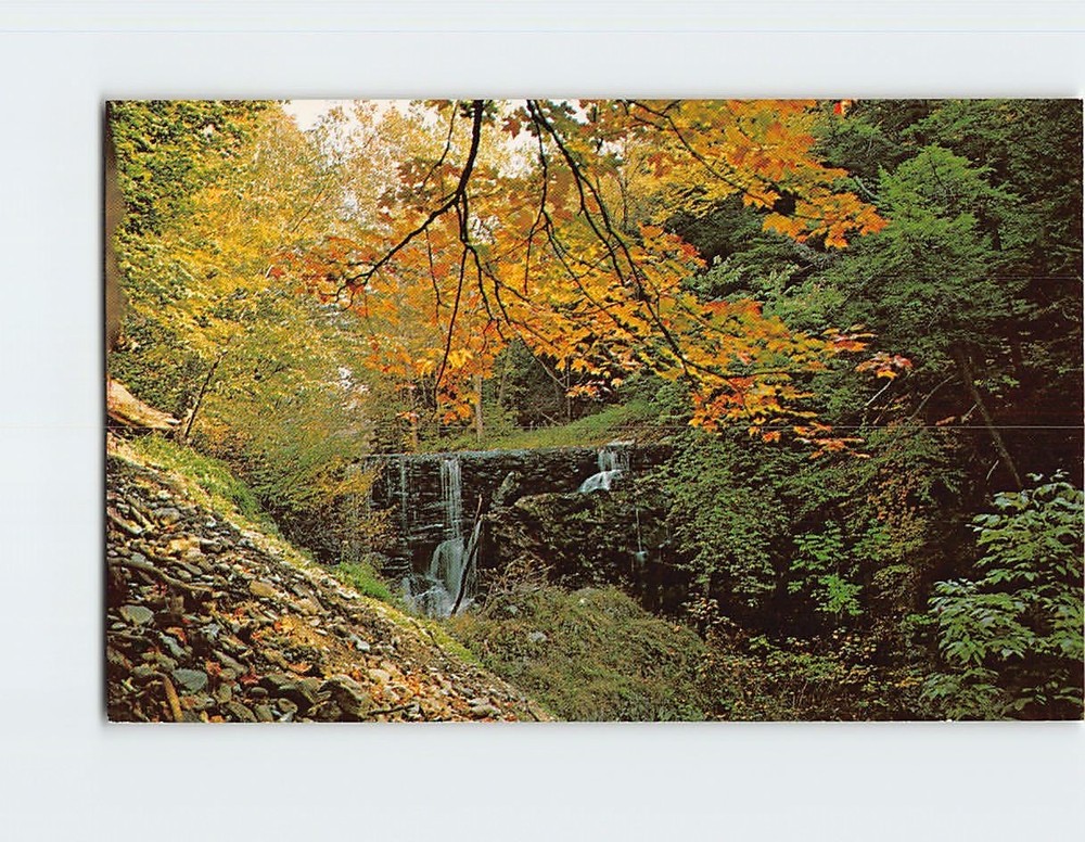 Postcard Waterfalls Nature Scene