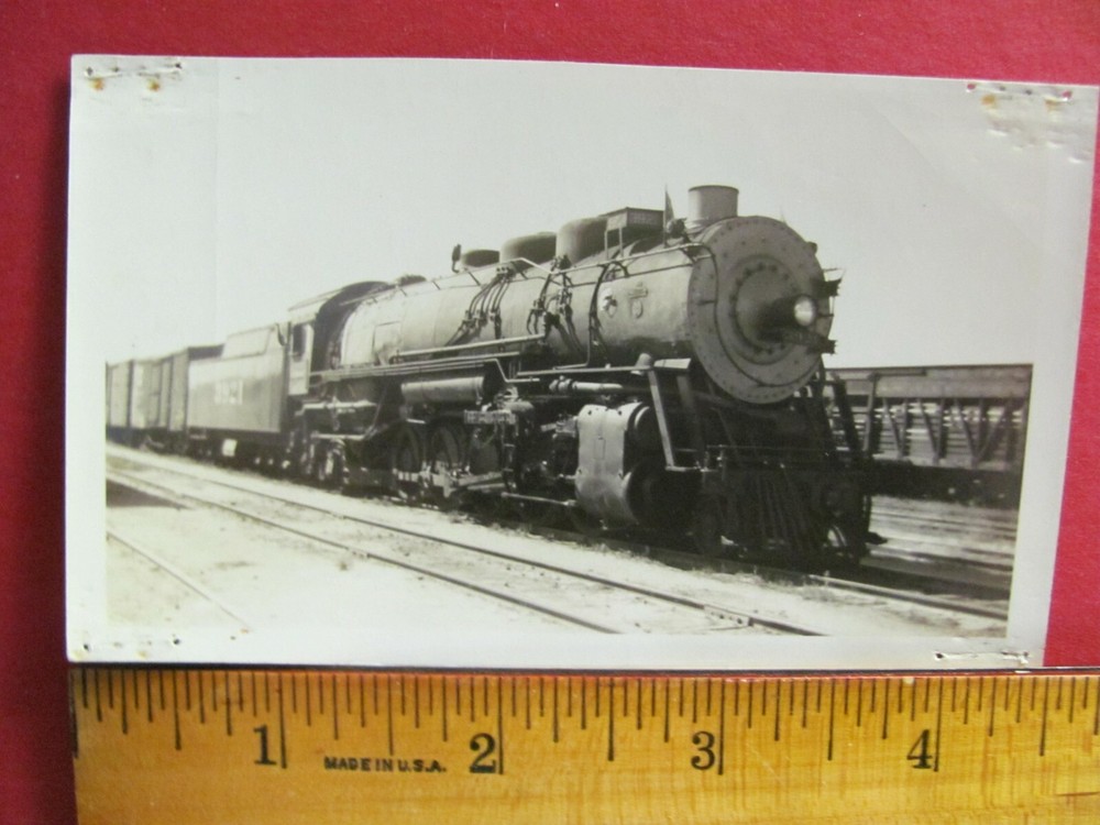 Atchison Topeka & Santa Fe Railroad 2-10-2 Locomotive #3921 Photo West Coast