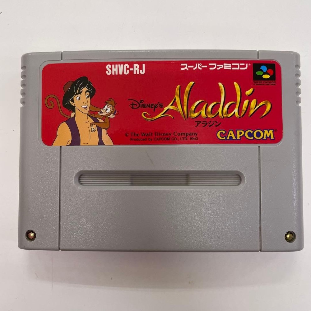 Aladdin Super Famicom Cartridge Only JP Used Tested Nintendo SFC Video Game