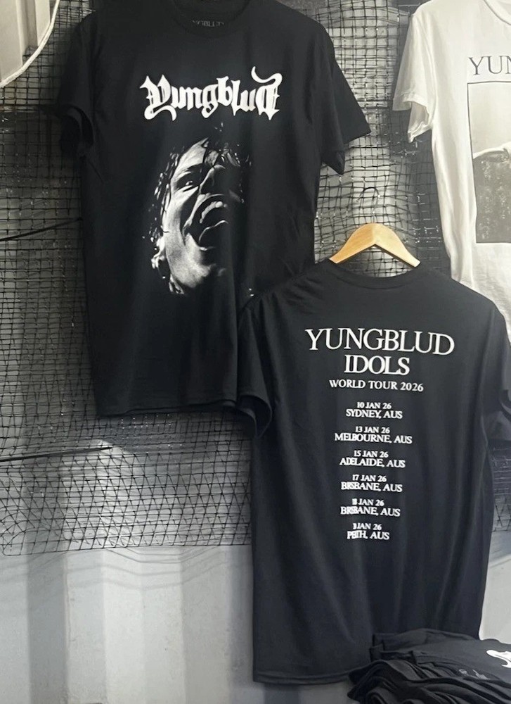 SALE! YUNGBLUD Australia T-shirt IDOLS 2026 NEW