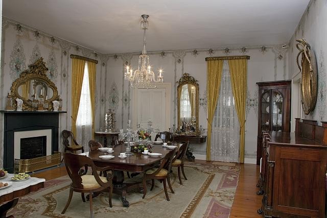Dining Room,First White House of the Confederacy,Montgomery,Alabama,Highsmith