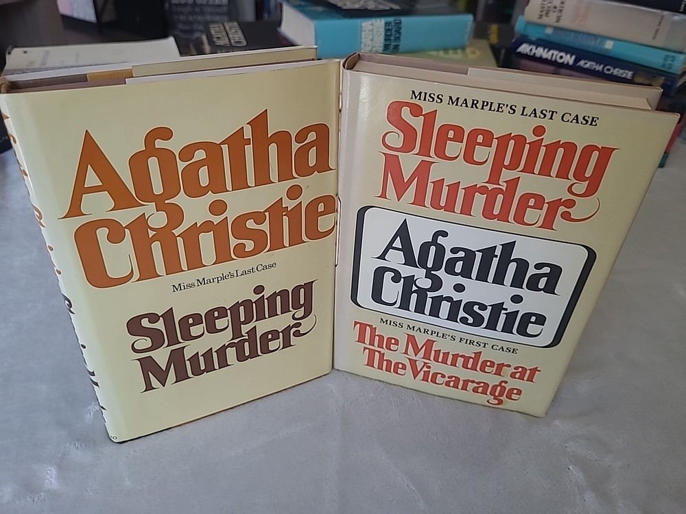 2 Lot Sleeping Murder: Miss Marple’s 1st And Last Case (1976) Agatha Christie