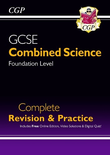 CGP Books GCSE Combined Science Foundation Complete Revisi (Mixed Media Product)
