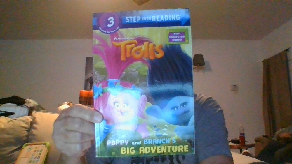 Step into Reading 3: Poppy and Branch's Big Adventure (DreamWorks Trolls) COOL!
