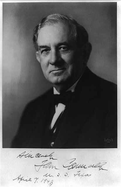 Photo:Sen. Tom Connally 1943