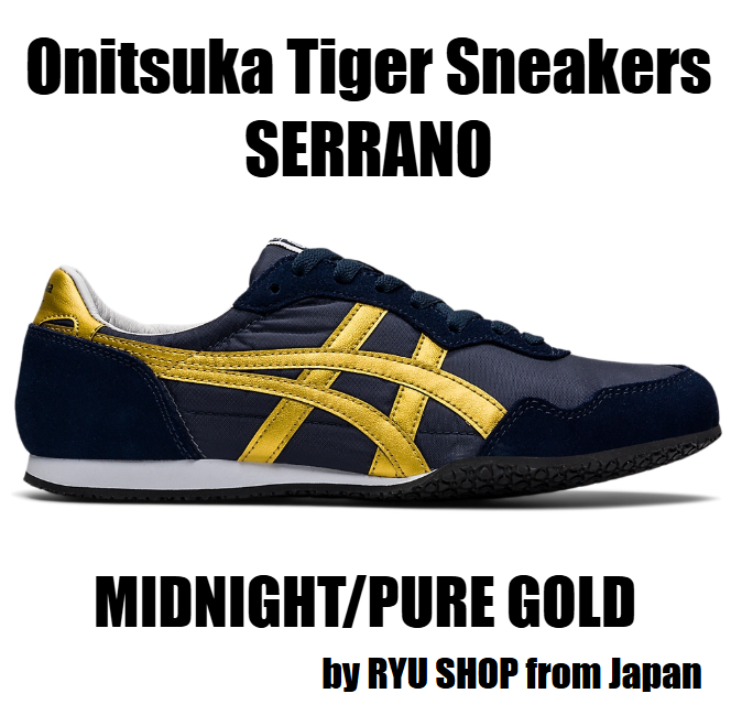 Onitsuka Tiger Sneaker SERRANO 1183B400.400 MIDNIGHT / PURE GOLD