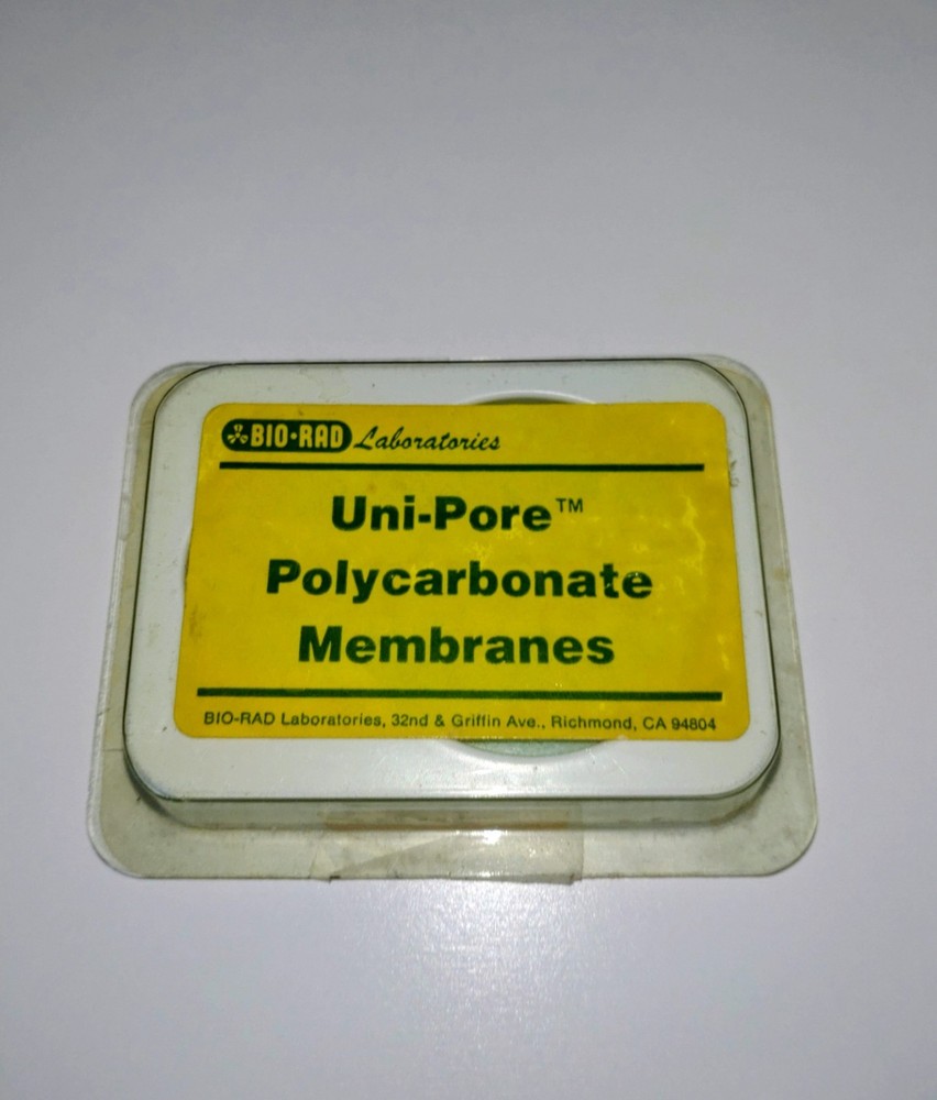 Vintage Bio-Rad Uni-Pore Polycarbonate Membrane Filters - 0.2µm / 47mm (NOS)