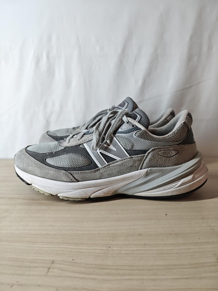 New Balance 990v6 Shoes Mens Size 12 Gray Made in USA Suede Mesh FuelCell ENCAP