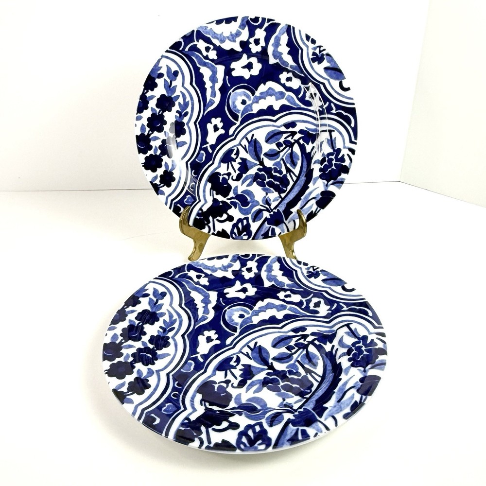 Set Of 2 Pottery Barn Something Blue 9