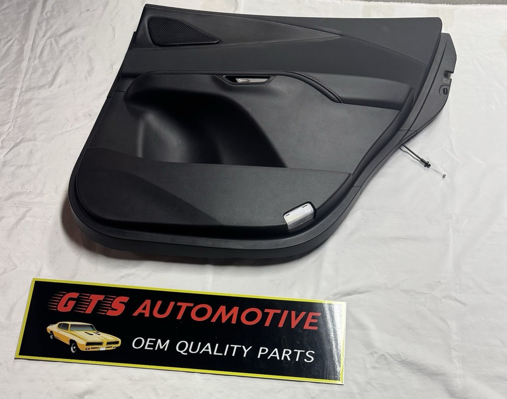 2023 - 2024 LEXUS RX350 REAR RIGHT SIDE INTERIOR DOOR TRIM PANEL | BLACK/BLACK