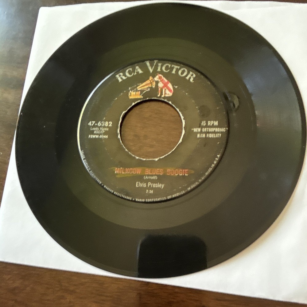 Elvis Presley Milkcow Blues Boogie/You're a Heartbreaker 7