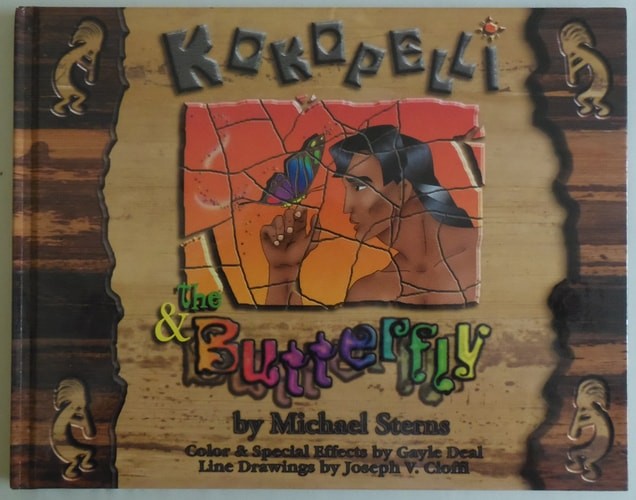 Kokopelli & the Butterfly by Sterns, Michael, Good Book