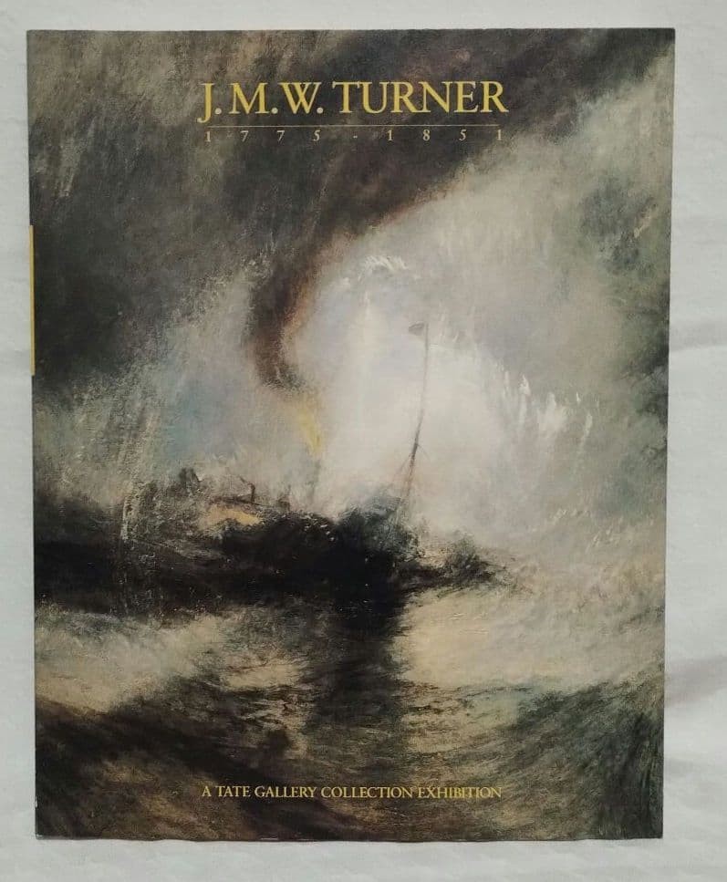 Turner Exhibition Catalog Tate Gallery 1997 Art Book