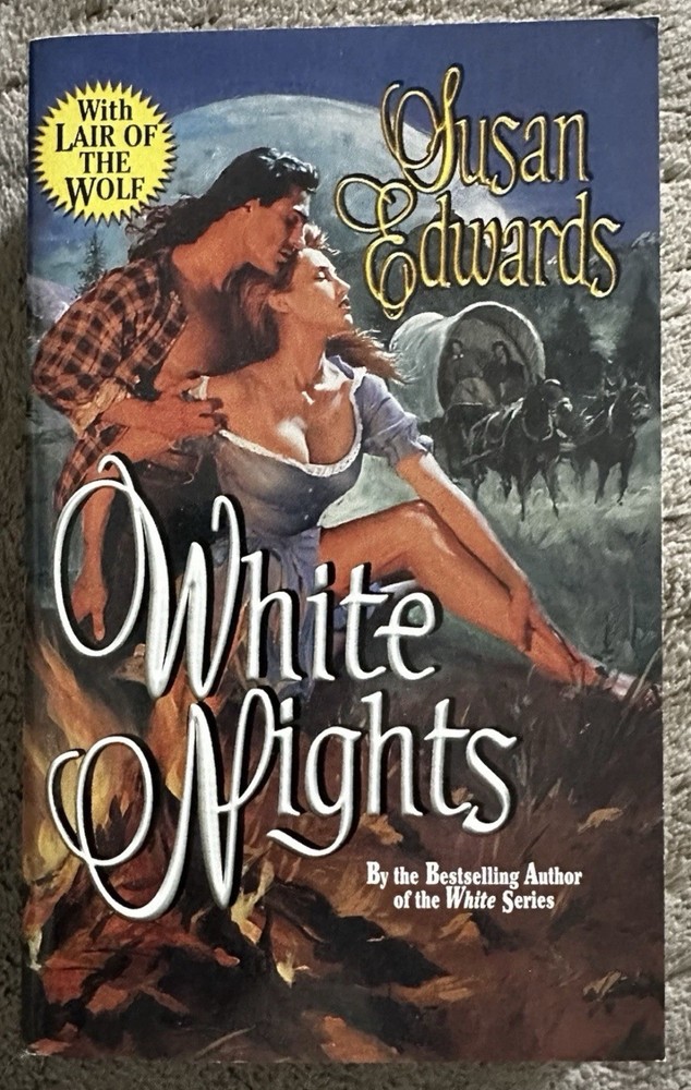 Vintage 2000 Leisure Book Paperback Novel Susan Edwards - White Nights