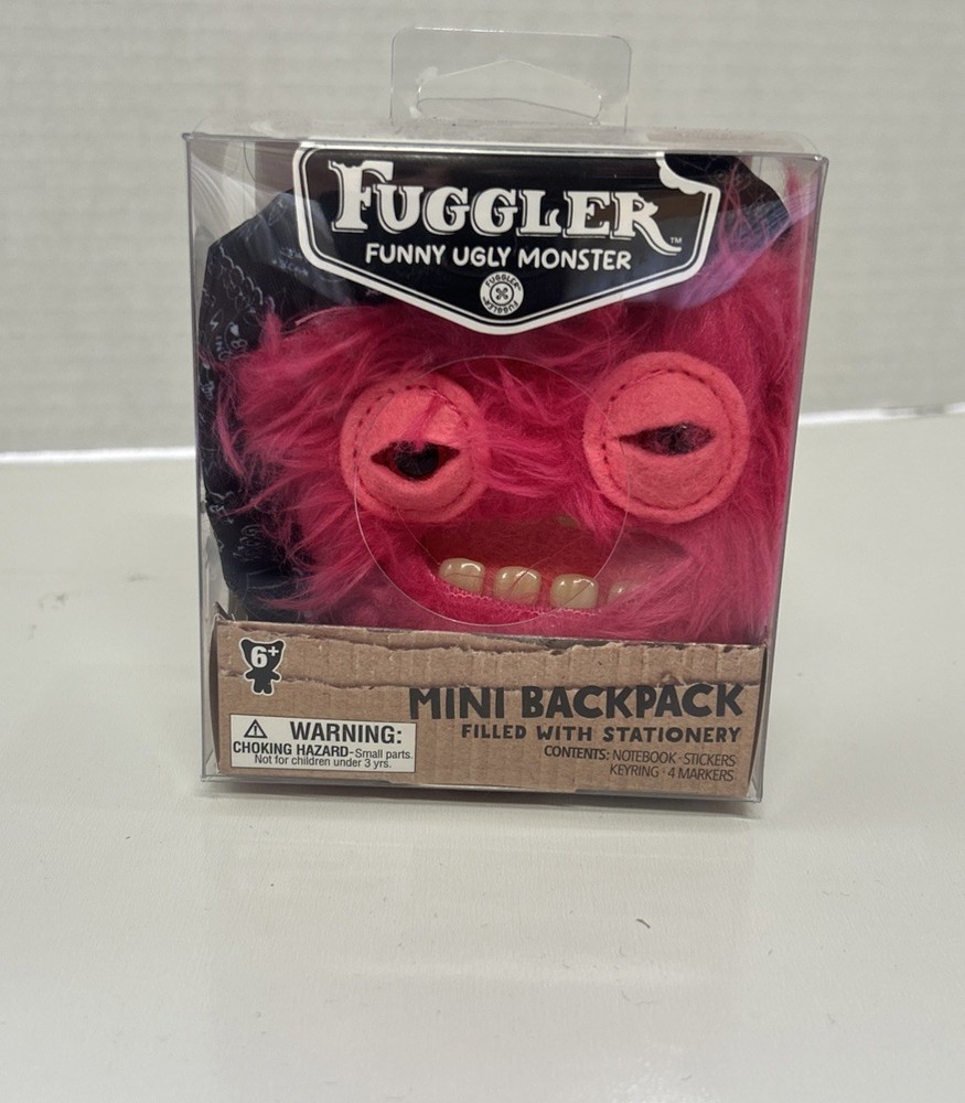Fuggler, Mini Backpack Bag Keyring/Keychain, by Zuru - 4 Styles