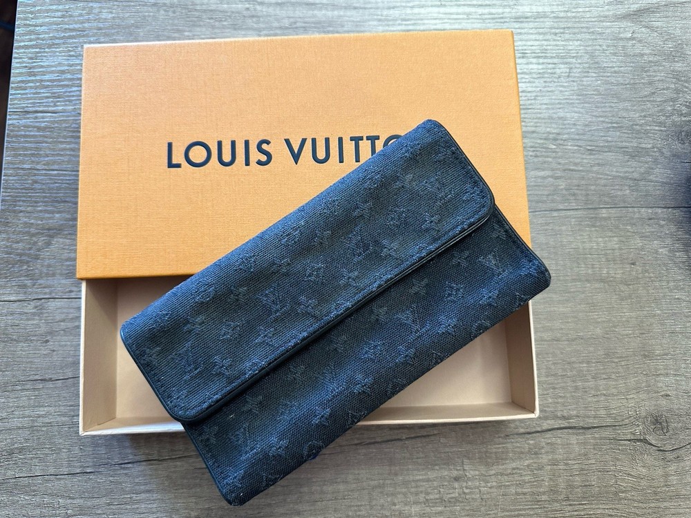 Louis Vuitton Monogram Mini Porte Tresor International Long Wallet With Box