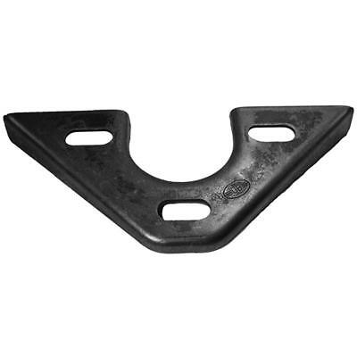 U-B Machine 40-0510, One Natural Steel Formed Rack Plate Performance Racing Part