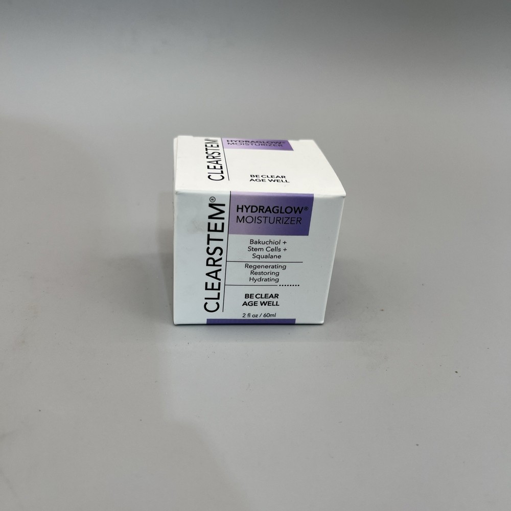 Clearstem Hydraglow Moisturizer 2 Fl Oz/60 ML New
