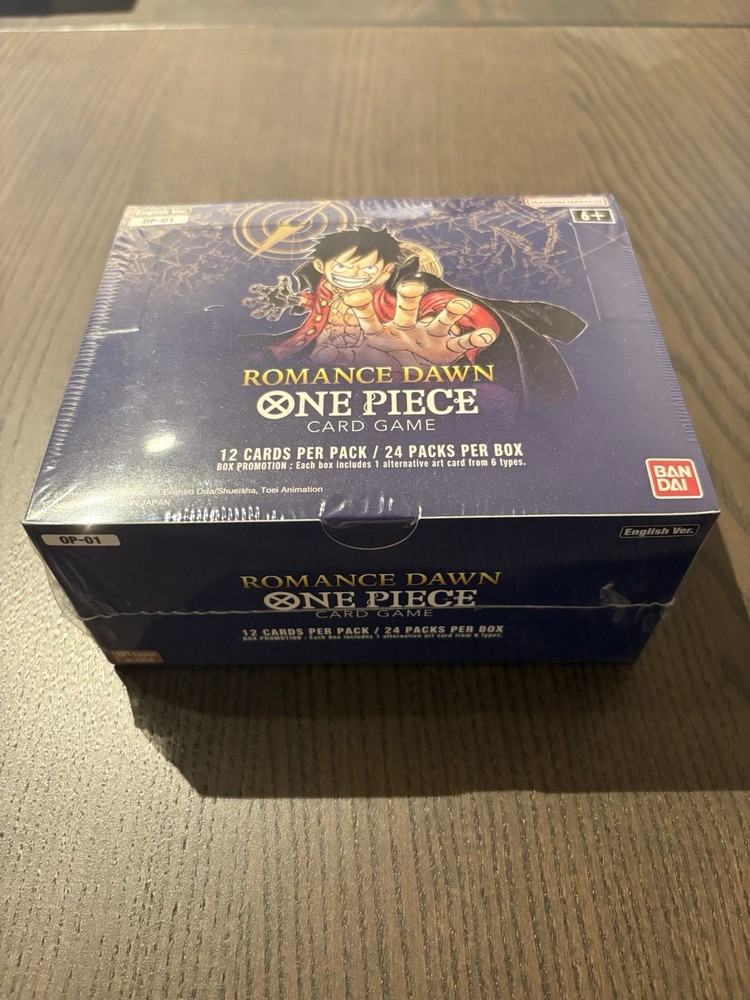 Romance Dawn Booster Box (White Bottom) Op-01 One Piece Tcg 2022 Sealed English