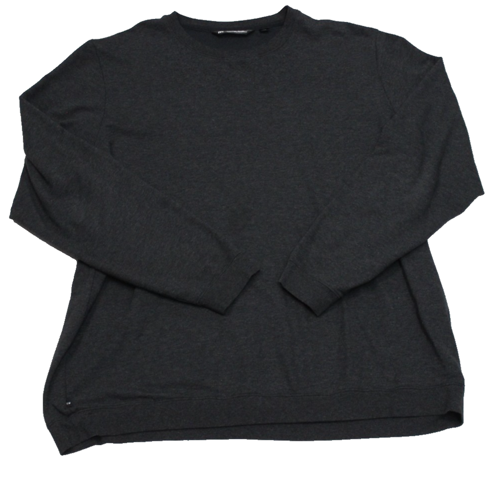 Travis Mathew Men's T-Shirt Size XXXL Gray Long Sleeve Activewear Pima Cotton