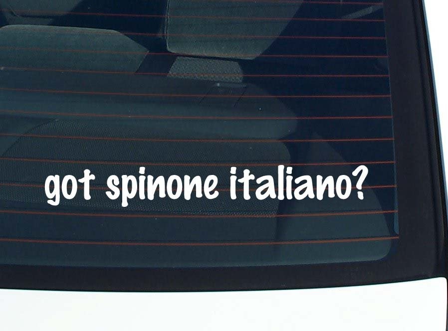 Spinone Italiano Car Decal Bumper Sticker Vinyl Window Joke