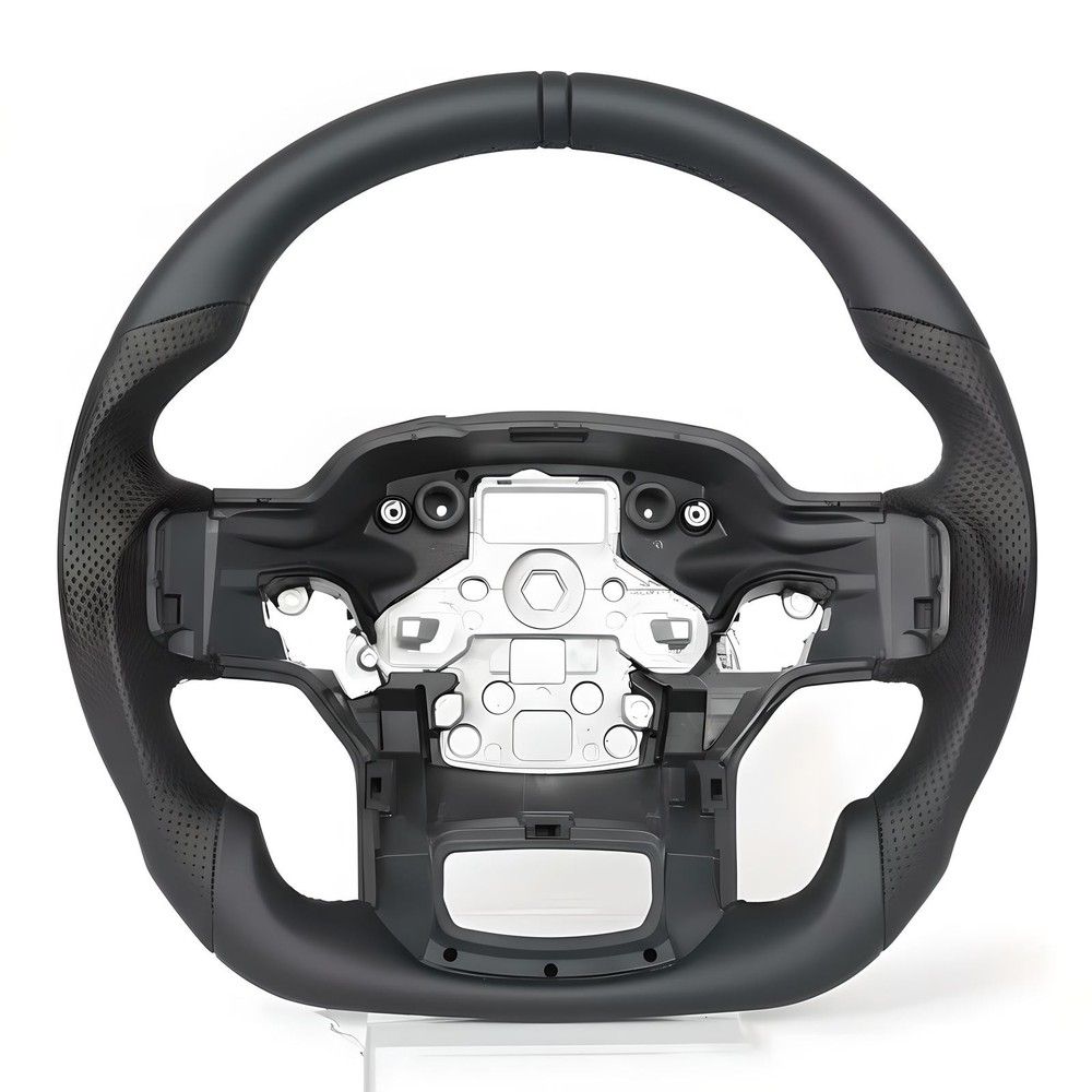 Steering Wheel Perforated Full Leather For 2021 2022 2023 2024 Ford F-150 Raptor