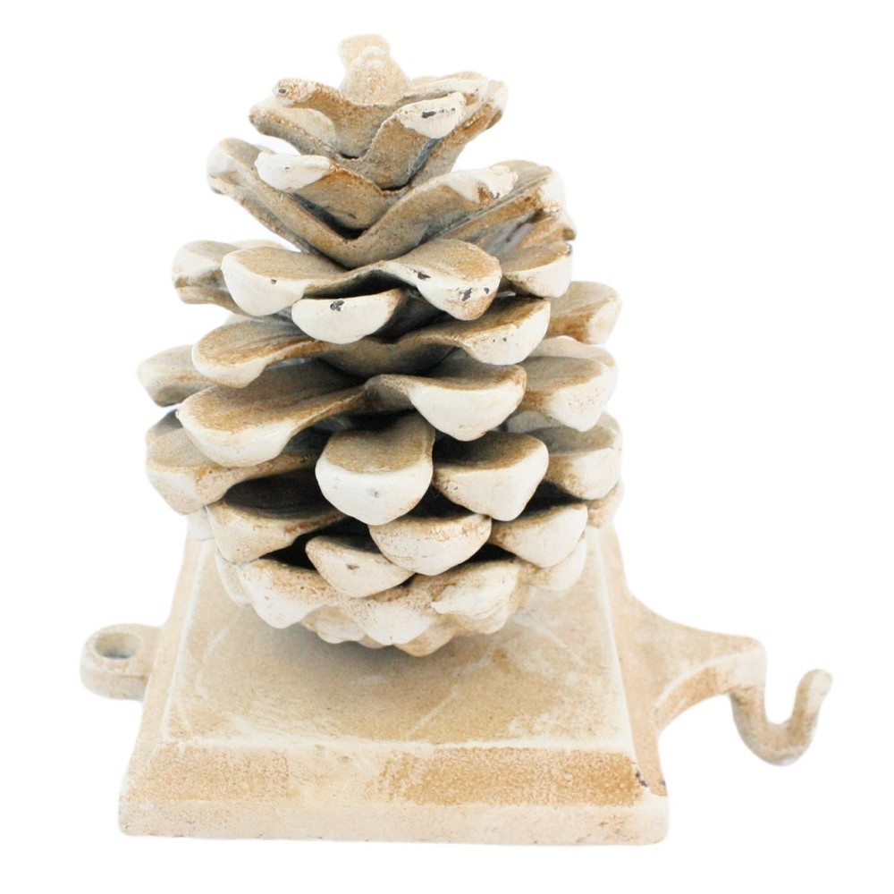 Stocking Holder Pinecone - Cast Iron