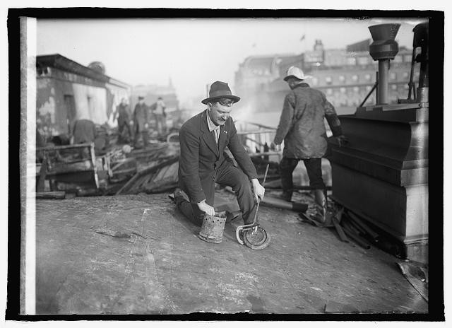 Photo:Treasury fire Jos. O'Keefe, 2/8/22