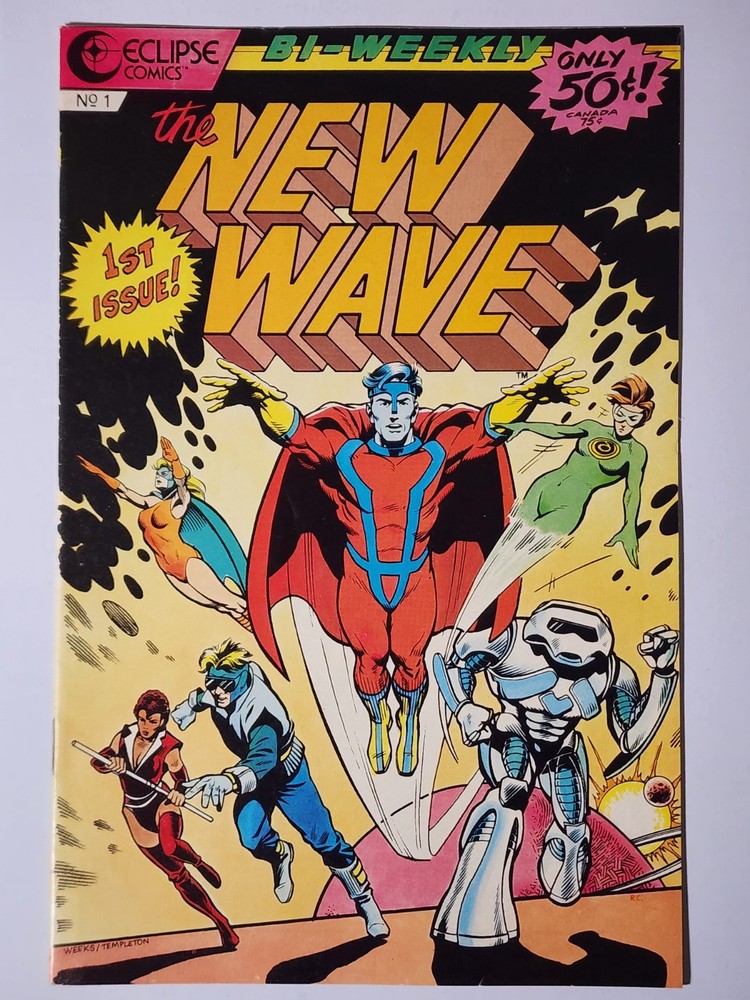 New Wave #1 NM Eclipse Comics 1986
