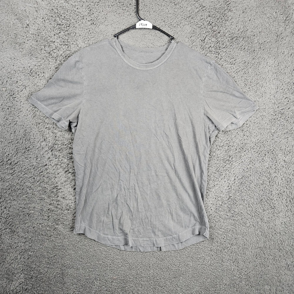 Buck Mason Mens Medium Grey Cotton Crewneck T-Shirt Short Sleeves Made In USA