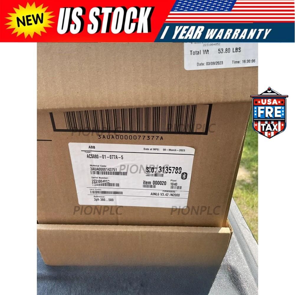 Brand New ABB ACS880-01-077A-5 Frequency Converter In Stock US Free TAX