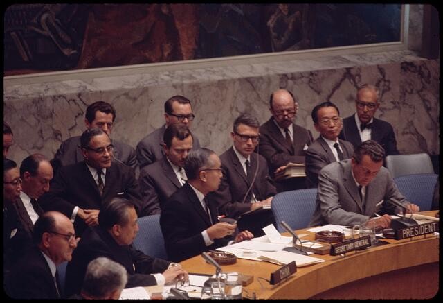Photo:U Thant, United Nations, New York