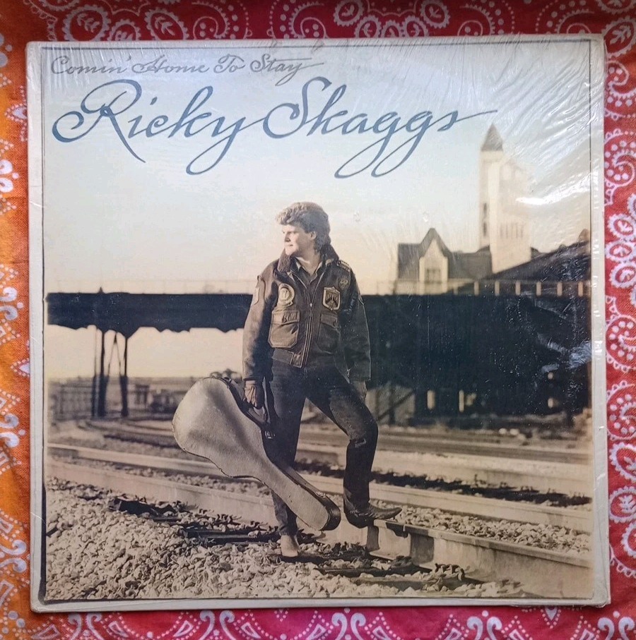 Ricky Skaggs - Comin' Home to Stay. FIRST PRESSING, 1988 Epic (E-40623) EX vinyl