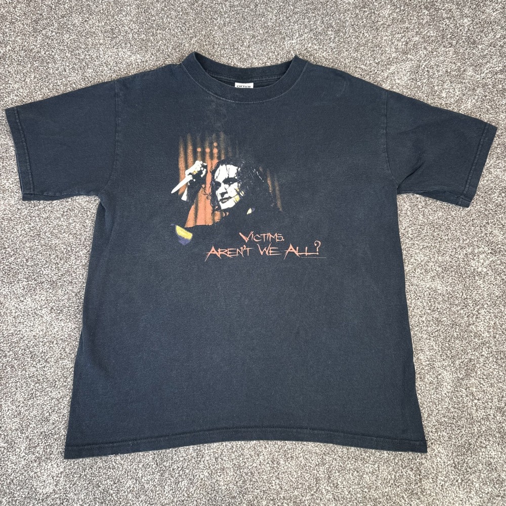 Vintage Anvil 2005 The Crow Victims Aren’t We All? Anniversary Movie Tee Sz Med
