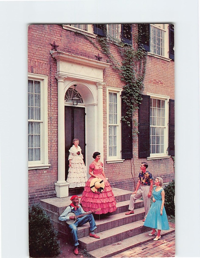 Postcard Federal Hill My Old Kentucky Home State Shrine Bardstown KY USA