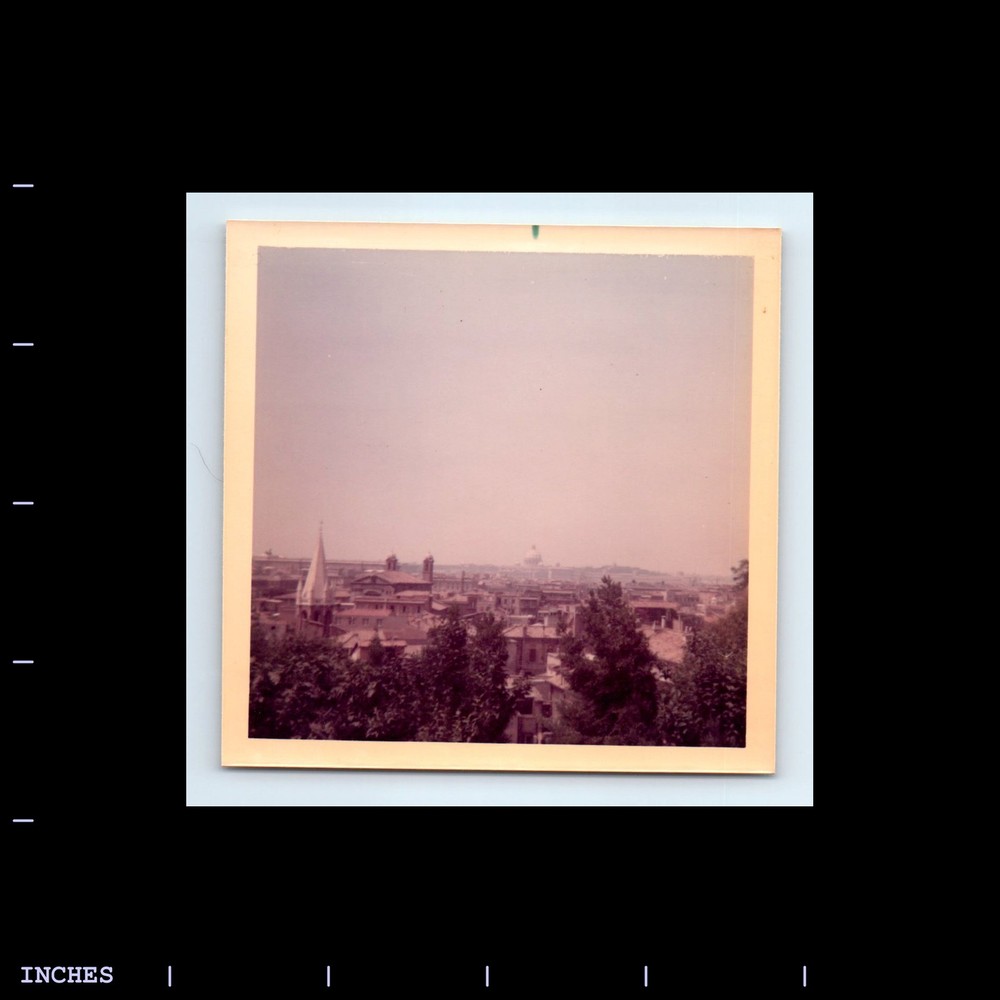 Square Color Photo CITY SKYLINE ITALY ROME VATICAN