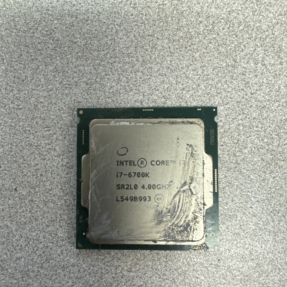 Intel Core i7-6700K (SR2L0) @ 4.00GHz