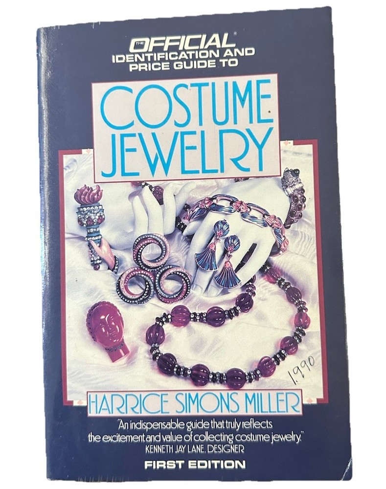 Official Identification & Price Guide Costume Jewelry Harrice Simons Miller 1st
