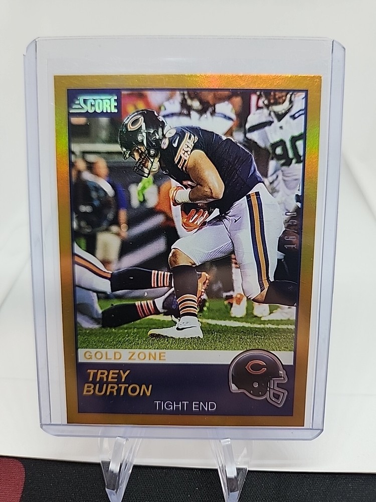 2019 Score Gold Zone #212 Trey Burton /50