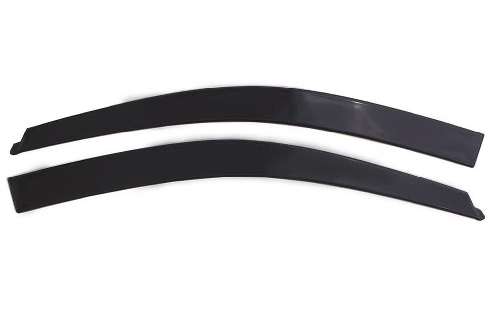 AVS Ventvisor Matte Black Front Window Deflectors Set of 2 for Jeep Wrangler JK