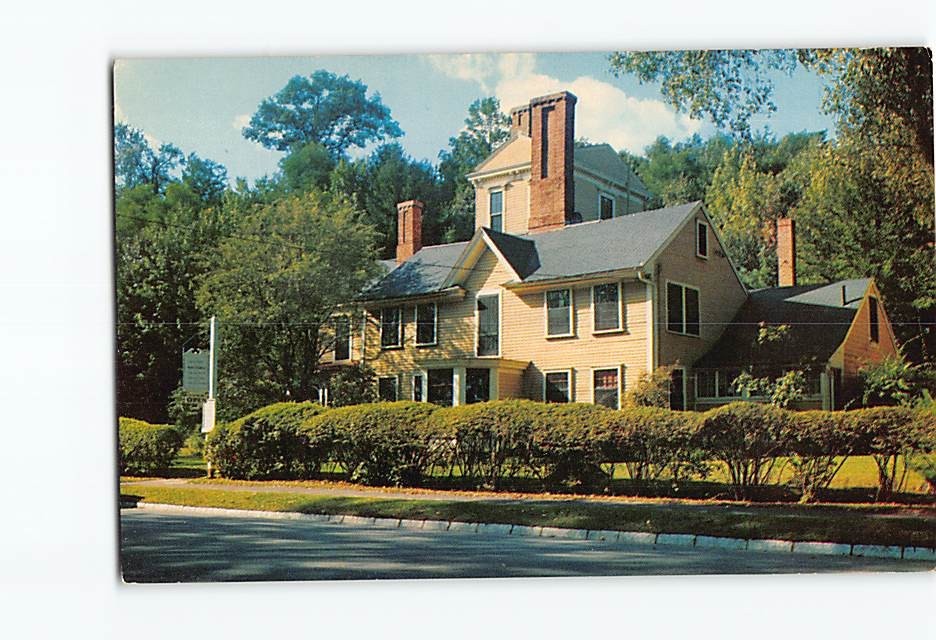 Postcard Nathaniel Hawthorne's Residence Wayside Concord Massachusetts USA