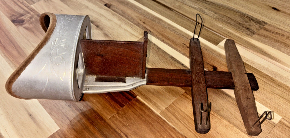 Antique Underwood & Underwood Stereoscope W/18 Florida Stereoview Cards 1890'