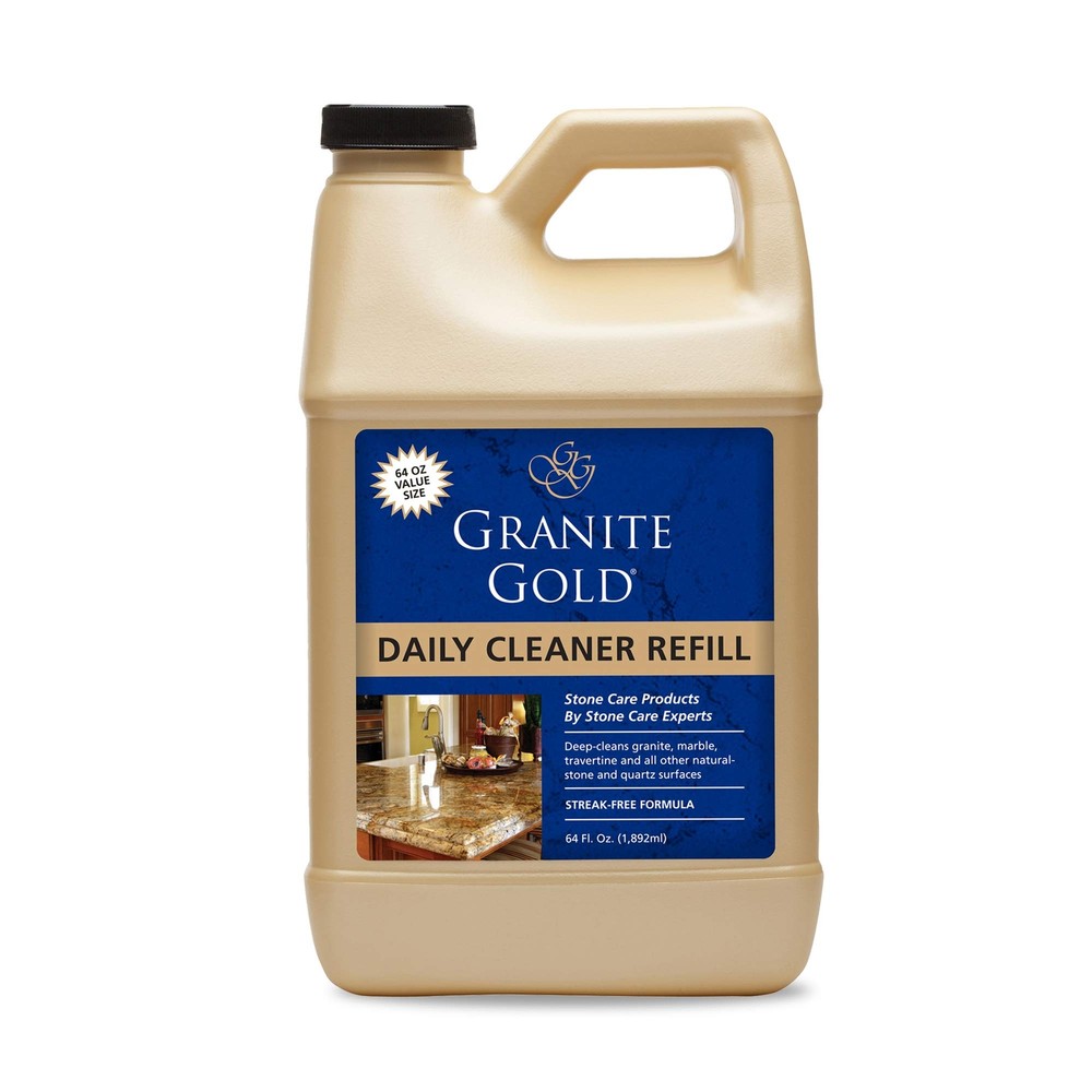 Granite Gold Daily Cleaner 64 Fl Oz Streak Free Stone Surface Spray