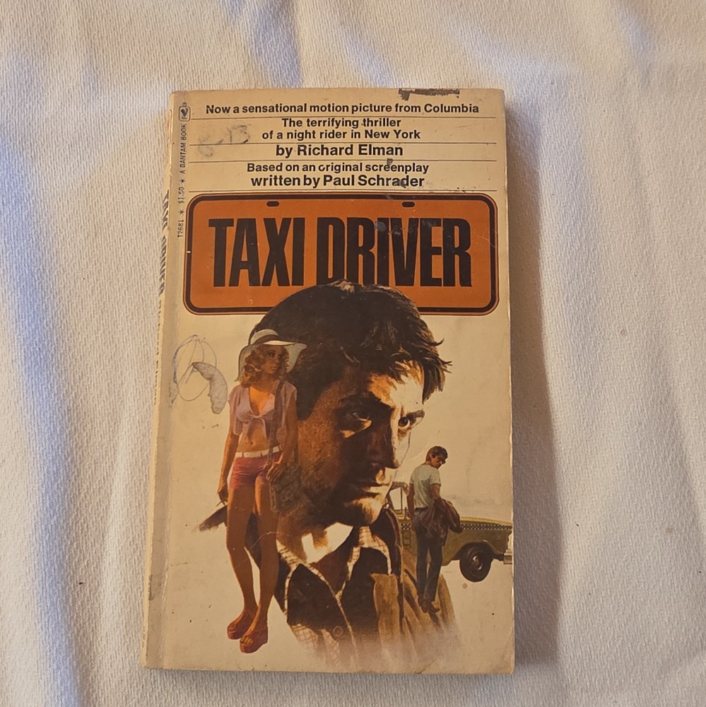 Taxi Driver PB Bantam Books 1976 1st Edition Film/TV Adaptation